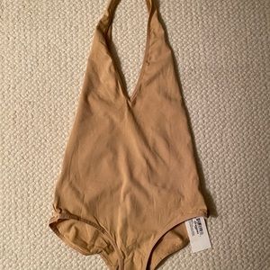 American Apparel Halter Bodysuit